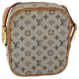 Louis Vuitton-LOUIS VUITTON Monogram Mini Juliet PM Shoulder Bag Blue M92005 LV Auth 52589-Blue