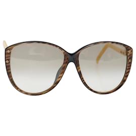 Christian Dior-Christian Dior Sunglasses Plastic Brown Auth cl740-Brown