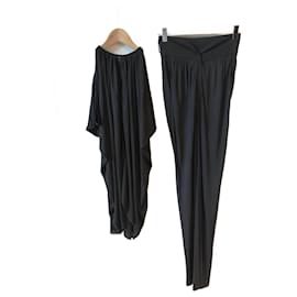 Givenchy-GIVENCHY Jumpsuits T.Internationale M-Viskose-Grau
