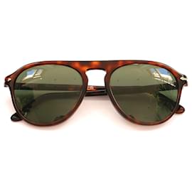 Persol-Pessoa 3302-S Óculos de Sol Havana-Marrom