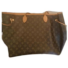Autre Marque Louis Vuitton Neverfull Marrom