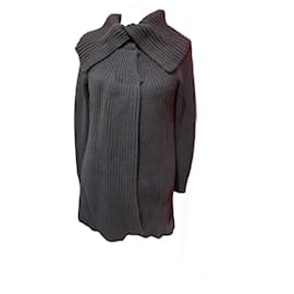 Comptoir Des Cotonniers-Coats, Outerwear-Dark grey