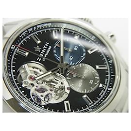 Zénith-ZENITH Chrono Master opened black Dial 03.3300.3604/21.M3300 Mens-Silvery