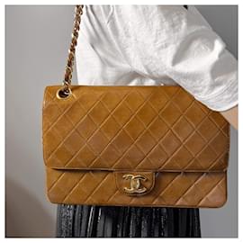 Chanel-Double Flap Caramel gold Hardware-Other