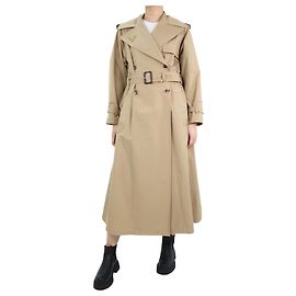 Valentino Beiger Trenchcoat mit Gürtel – Größe IT 42 Andere