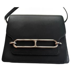 Sac Hermès mini Roulis Noir
