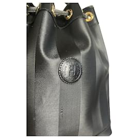 Fendi-Fendi Sac seau noir Pequin - Moyen 1980S-Noir