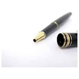 Montblanc-VINTAGE MONTBLANC MEISTERSTUCK CLASSIC GOLD ROLLER PEN 12890 RESIN PEN-Black