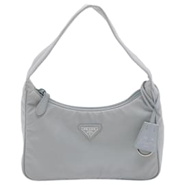 Prada-Light grey Re-Edition 2000 Re-Nylon shoulder bag-Grey