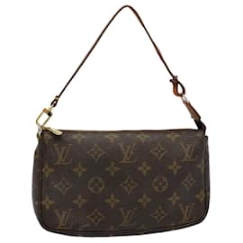 Louis Vuitton-LOUIS VUITTON Monogram Pochette Accessoires Pouch M51980 LV Auth rd5844-Monogram