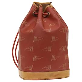 Louis Vuitton-LOUIS VUITTON LV Cup Saint Tropez Shoulder Bag Red M80026 LV Auth 53000-Red