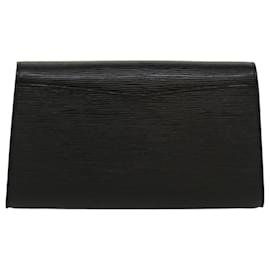 Louis Vuitton-LOUIS VUITTON Epi Art Deco Clutch Bag Black M52632 LV Auth ep1715-Black