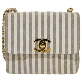 Chanel-Bolsa de aba Chanel-Branco