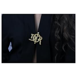 Christian Dior-Dior "marine rope" brooch from the years 1980-Gold hardware