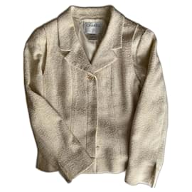 Chanel-jacket-Beige,Golden