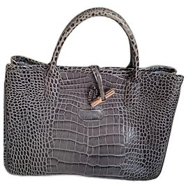 Longchamp linha de cana Cinza