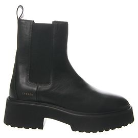 Autre Marque Copenhagen Studios Black Leather Ankle Boots Size 42 Black