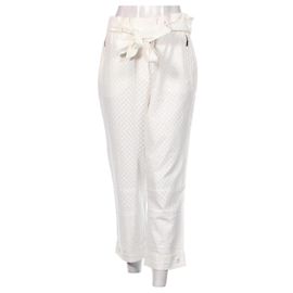 Autre Marque Pantalón de algodón blanco Lala Berlin Blanco