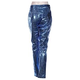 Autre Marque-Pantalones, polainas-Azul