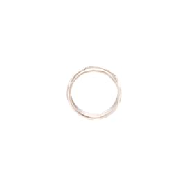 Gucci-Anillo Gucci Blind For Love Anillo de metal en buen estado-Plata