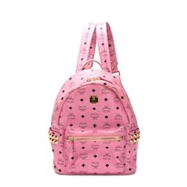 MCM-Visetos Stark Backpack-Pink