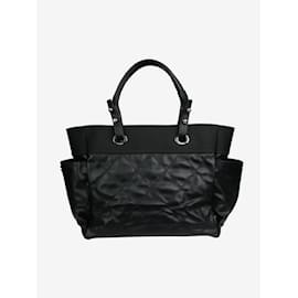 Chanel-Black 2012-2013 Biarritz leather tote bag-Black