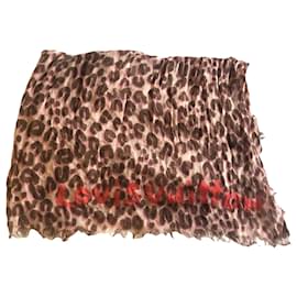 Louis Vuitton-Foulard Louis Vuitton de la Collection Stephen Sprouse-Multicolore