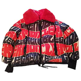 Moncler-Moncler Plaret multicolor down jacket-Multiple colors