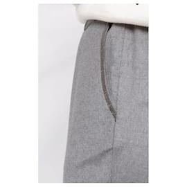 Fabiana Filippi-Pants, leggings-Grey