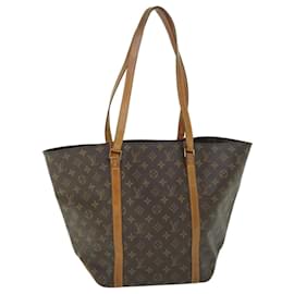 Louis Vuitton-LOUIS VUITTON Monogram Sac Shopping Tote Bag M51108 LV Auth tb899-Monogramme