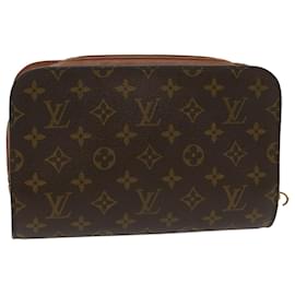 Louis Vuitton-LOUIS VUITTON Monogram Orsay Clutch Bag M51790 LV Auth ep1778-Monogram
