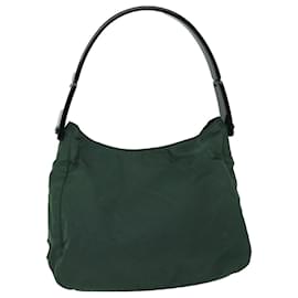 Prada-PRADA Shoulder Bag Nylon Green Auth bs8303-Green