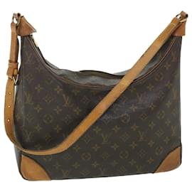 Louis Vuitton-Louis Vuitton Monogram Boulogne 35 Shoulder Bag M51260 LV Auth 54950-Monogram