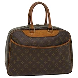 Louis Vuitton-LOUIS VUITTON Monogram Deauville Hand Bag M47270 LV Auth ar10168b-Monogram