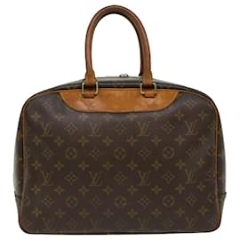 Louis Vuitton-LOUIS VUITTON Monogram Deauville Hand Bag M47270 LV Auth ar10168b-Monogram