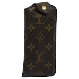 Louis Vuitton-LOUIS VUITTON Monogram Etui Lunette PM Brillenetui M66545 LV Auth th4010-Monogramm