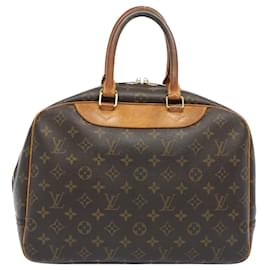 Louis Vuitton-LOUIS VUITTON Monogram Deauville Hand Bag M47270 LV Auth 53936-Monogram