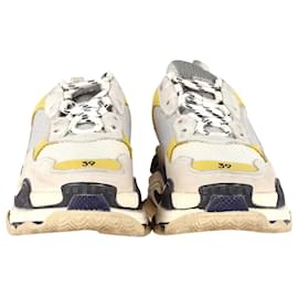 Balenciaga-Balenciaga Baskets Triple S DSM en Polyester Multicolore-Multicolore