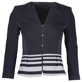 Boss Hugo Boss Jeisina Blazer de algodón azul marino Azul marino