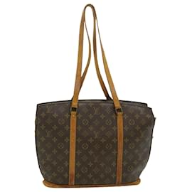 Louis Vuitton-LOUIS VUITTON Monogram Babylone Tote Bag M51102 LV Auth fm1505-Brown
