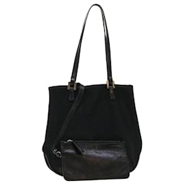 Fendi-Bolsa FENDI Nylon Preto Auth bs4673-Preto