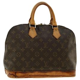 Louis Vuitton-LOUIS VUITTON Monogram Alma Hand Bag M51130 LV Auth rd5042-Brown