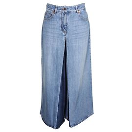 Valentino Jeans de duas cores com pernas largas Outro