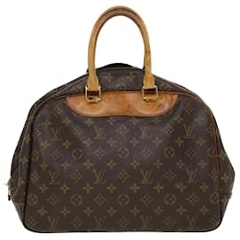 Louis Vuitton-Bolso de mano Deauville con monograma M de LOUIS VUITTON47270 Bases de autenticación de LV5686-Castaño