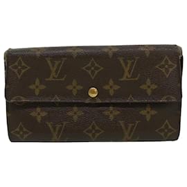 Louis Vuitton-LOUIS VUITTON Monogram Damier Azur Key Case Wallet 4Set LV Auth uy071-Brown