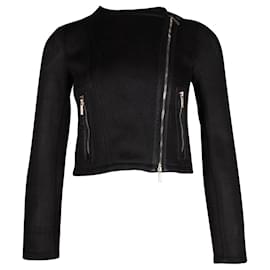 Autre Marque-Black Biker Jacket -Black