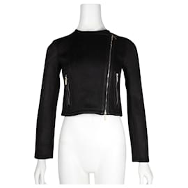 Autre Marque-Black Biker Jacket -Black