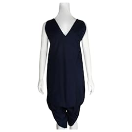 Maison Martin Margiela-Dark Wash Demin Jumpsuit-Blue