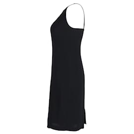 Burberry-Burberry Sleeveless Dress in Black Polyester-Black
