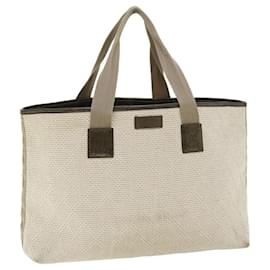 Gucci-GUCCI Tote Bag straw White 289626 Auth ti795-White